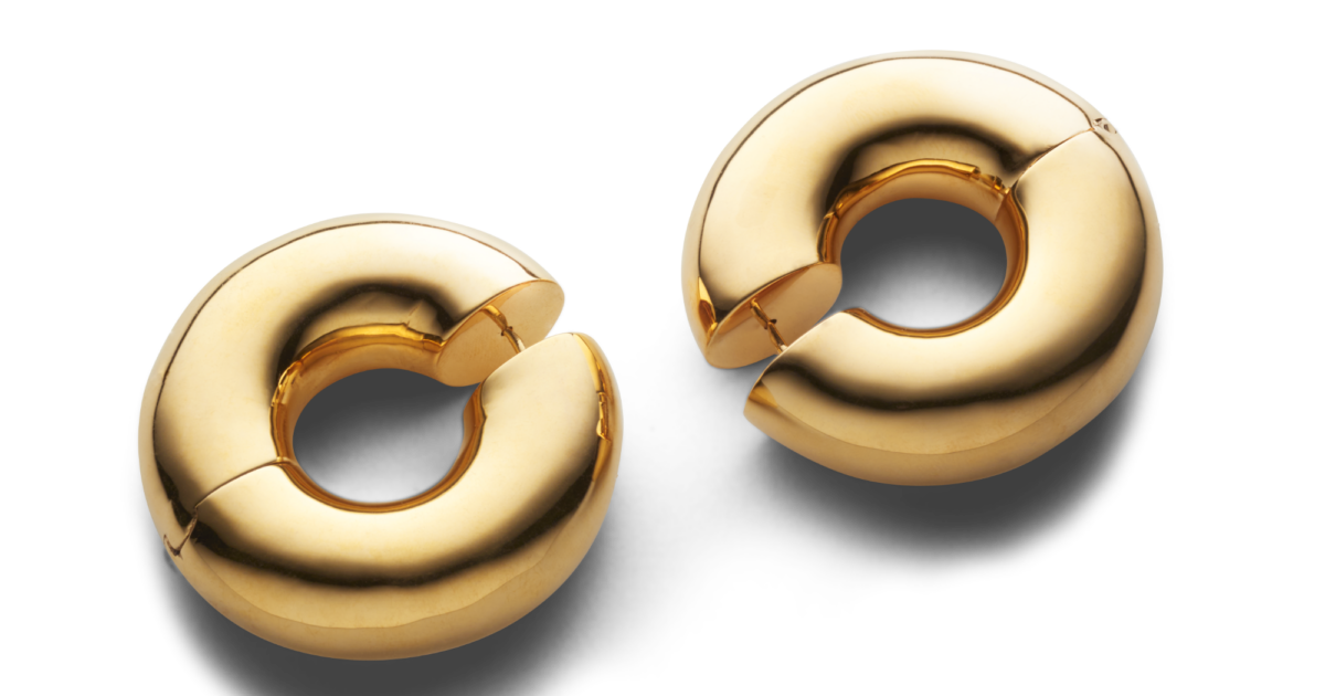 Large Stratus Hoops | uncommon matters Large Stratus Hoops | uncommon matters