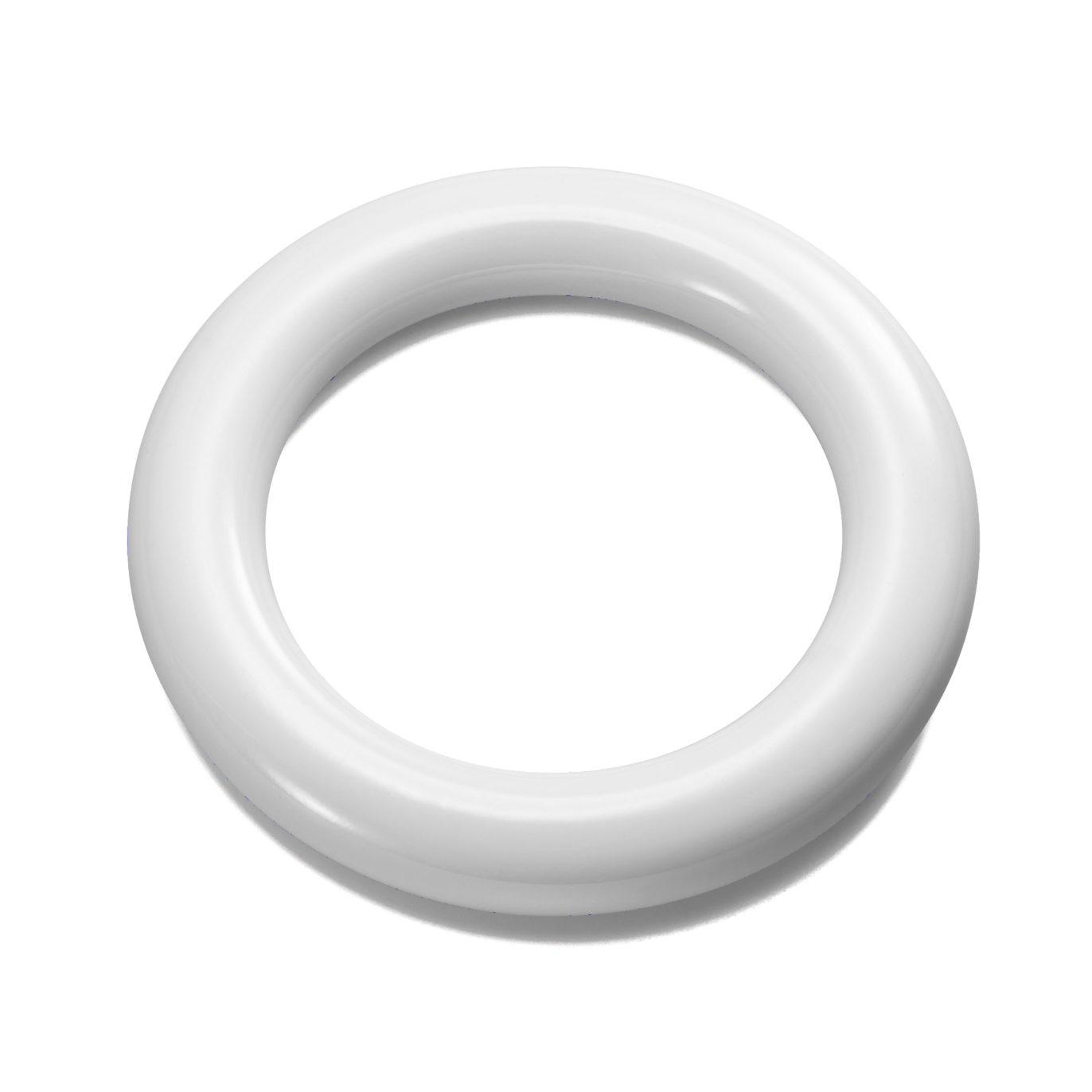 TBOBA02-Stratus Bangle - White