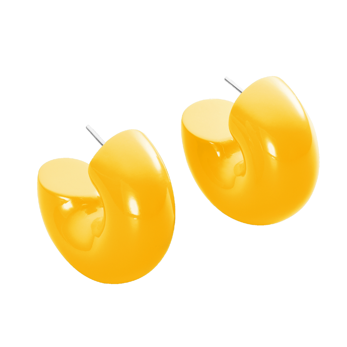 TBOEA03-Beam Earrings_ Sunny Yellow