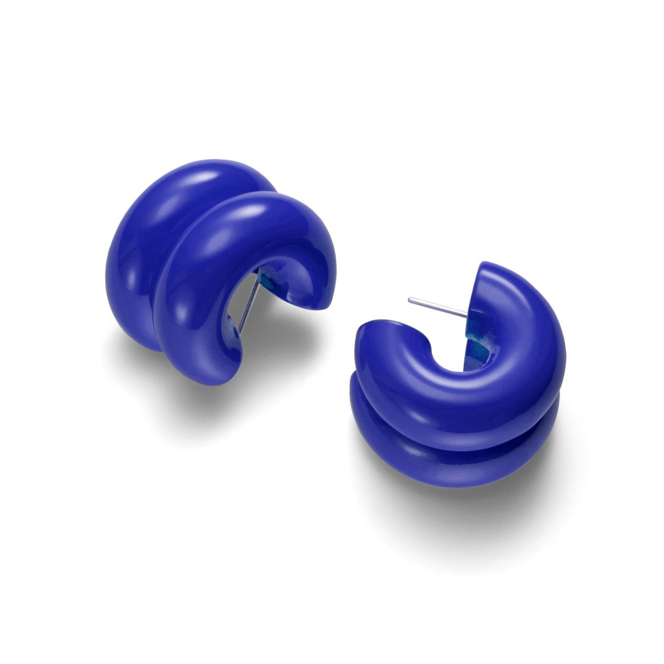 TBOEA04-Billow Earrings - Blue-PNG