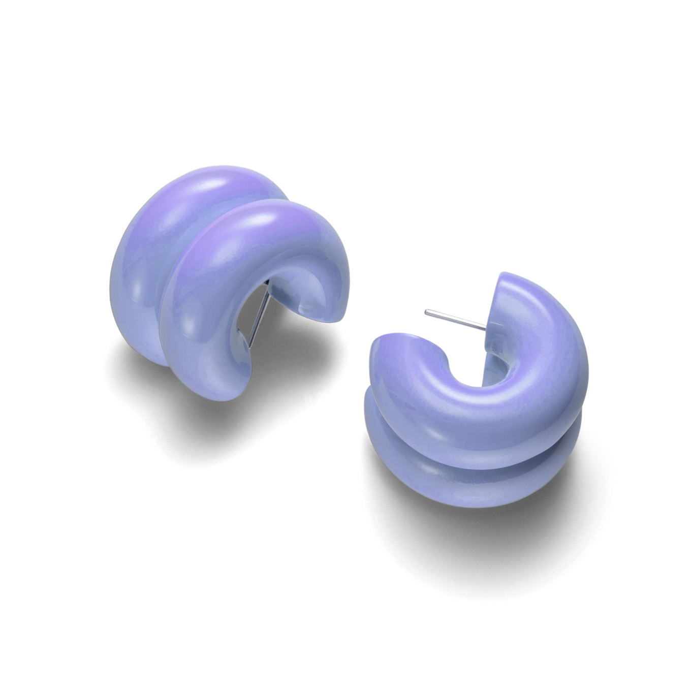 TBOEA04-Billow Earrings - Lilac-PNG