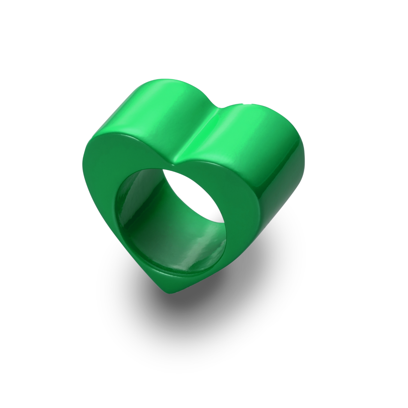 Vertex Ring_ FVRI01_ Vivid Green-PNG