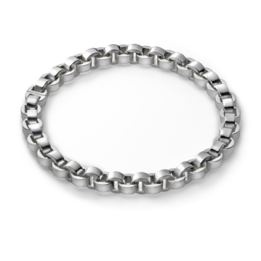 Ascender Link Necklace_ FVCO01_ Silver