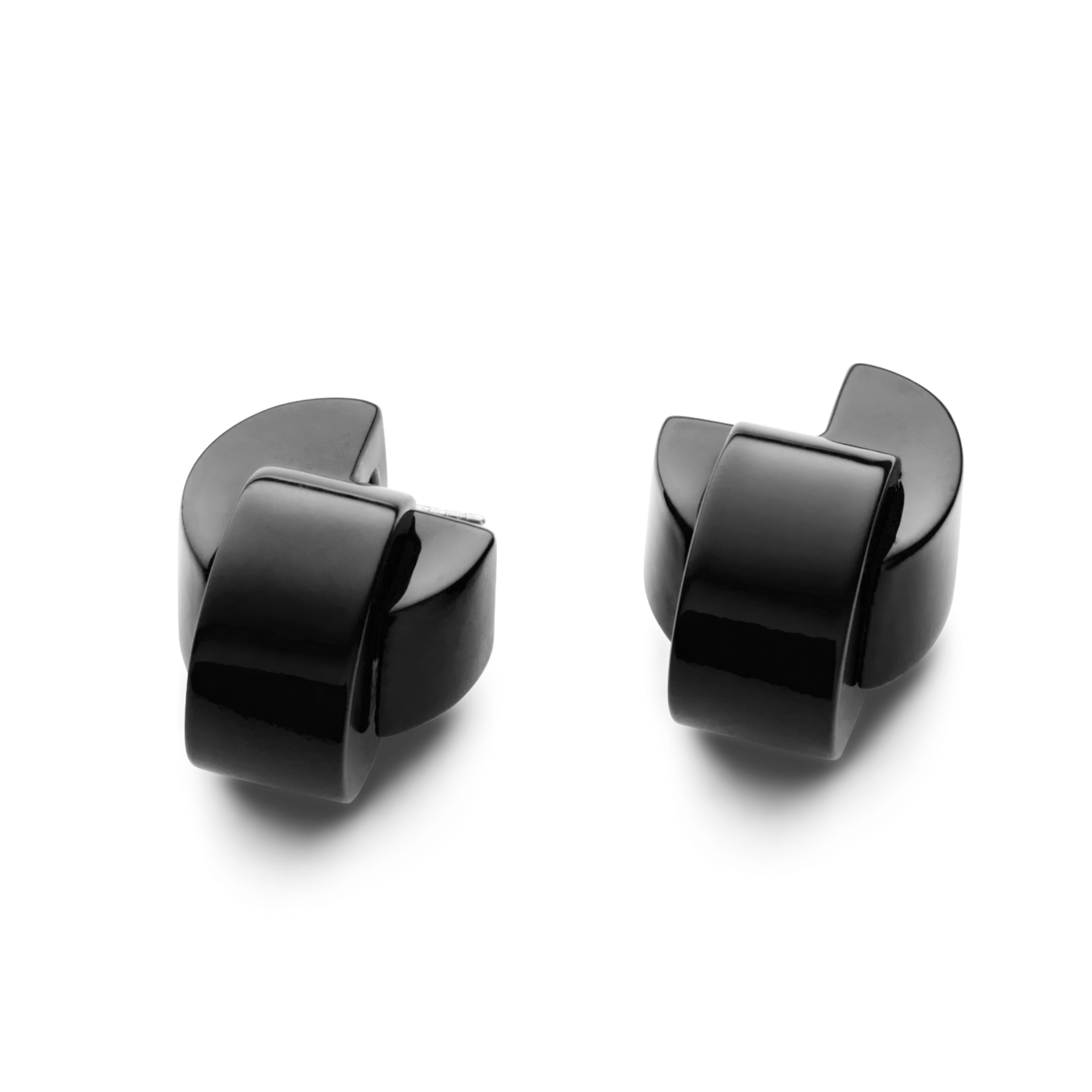 Double Swash Earrings_ FVEA01_ Black-PNG