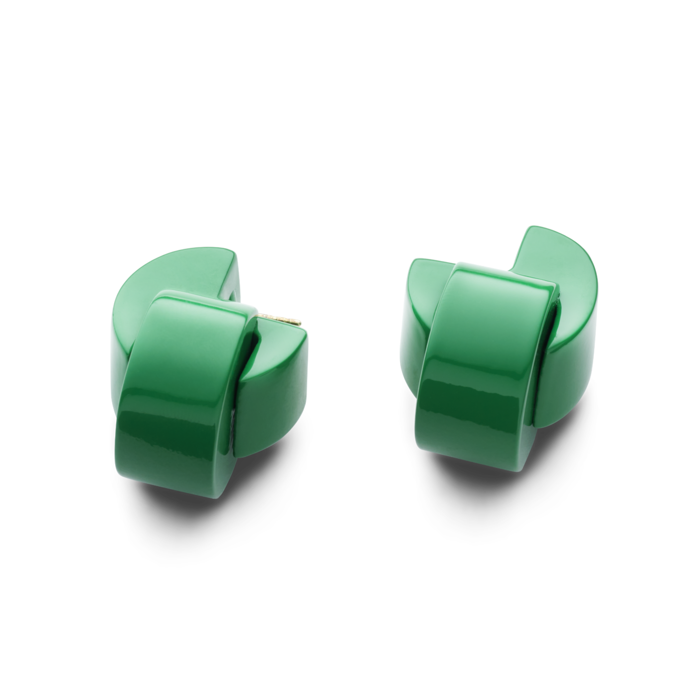 Double Swash Earrings_ FVEA01_ Green-PNG