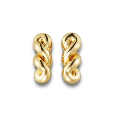 Long Twist Earringa_ LTEA03_ Gold