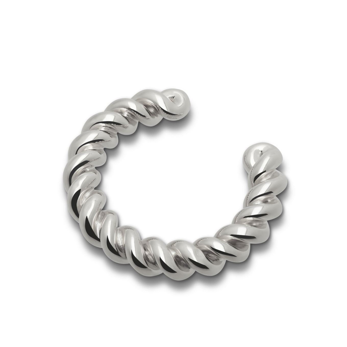 Twist Cuff_ LTBA01_ Silver