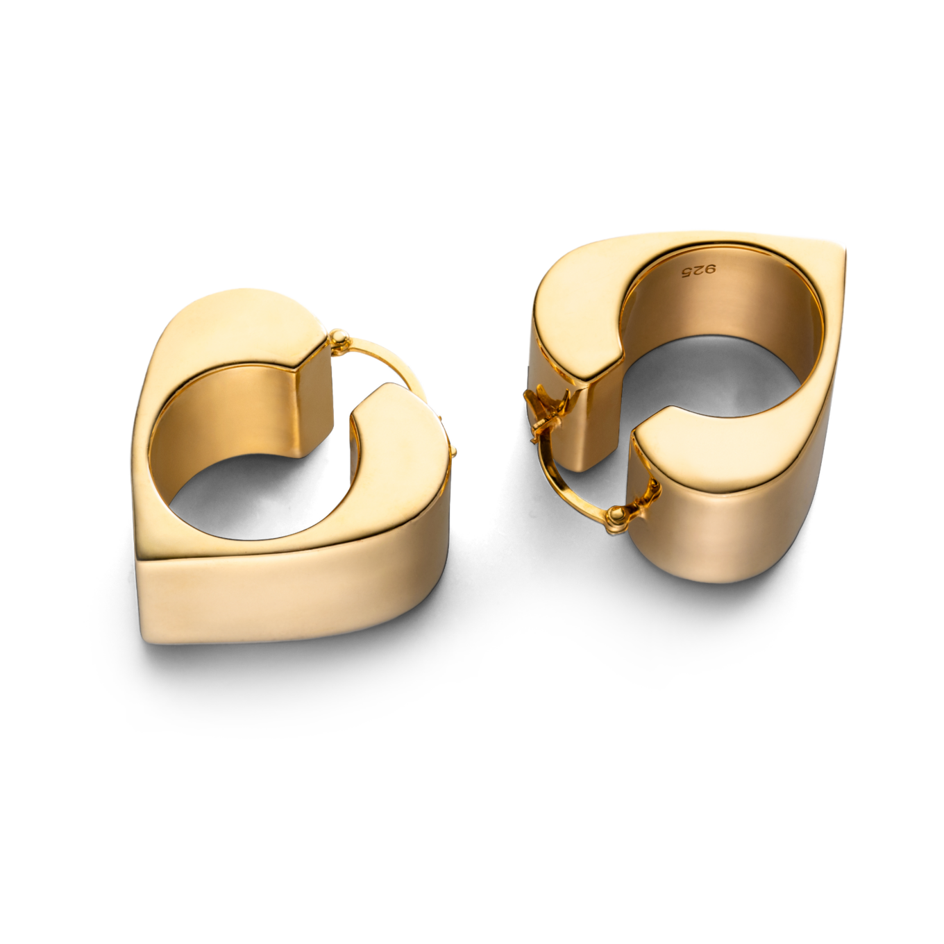 Vertex Earrings_ FVEA02_ Gold