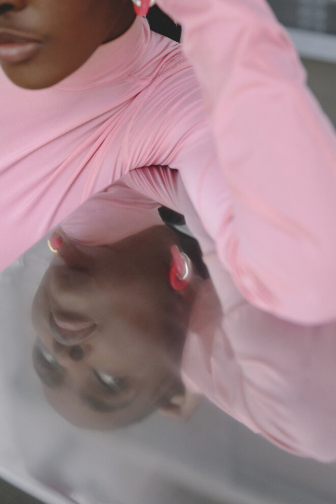 Silver and Stone Strato Lungo Earrings Uncommon Matters Classic Collection