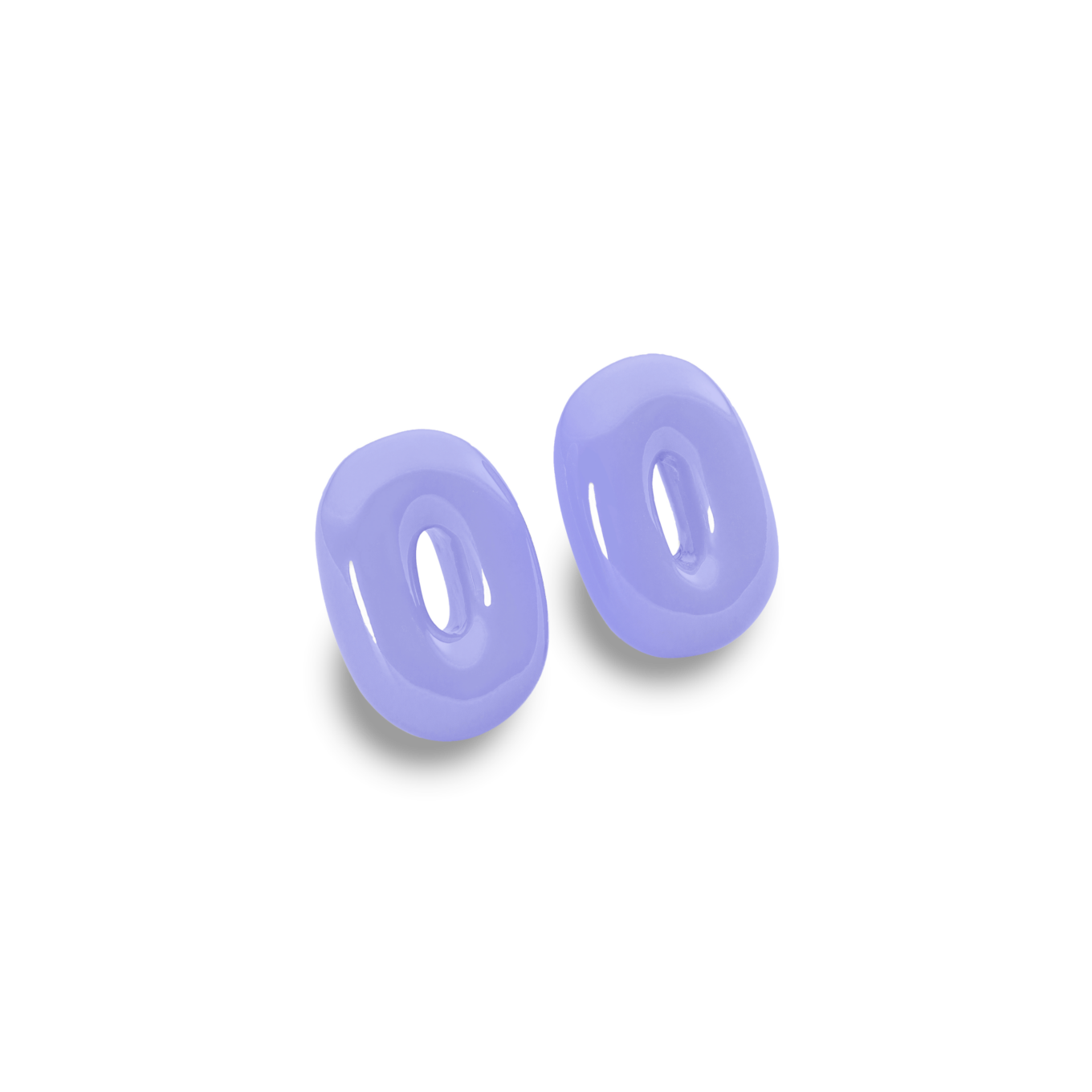 TBOEA06-Torus Earrings - Lilac
