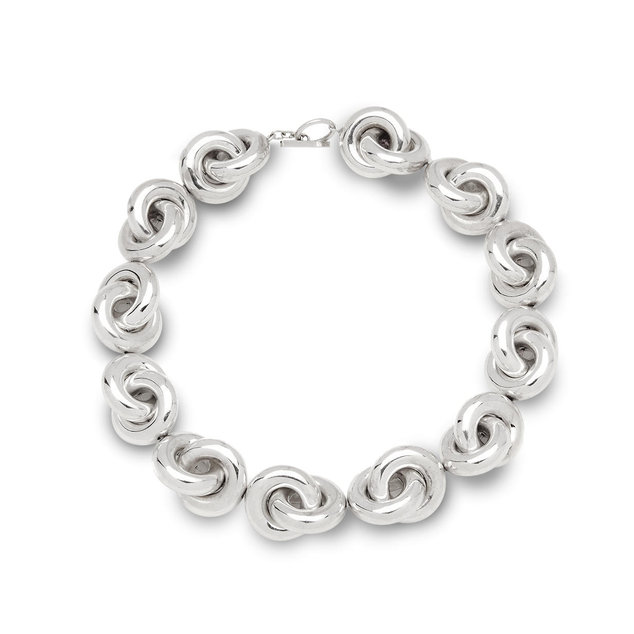 CCCO10 STERLING SILVER CUMULUS COLLIER