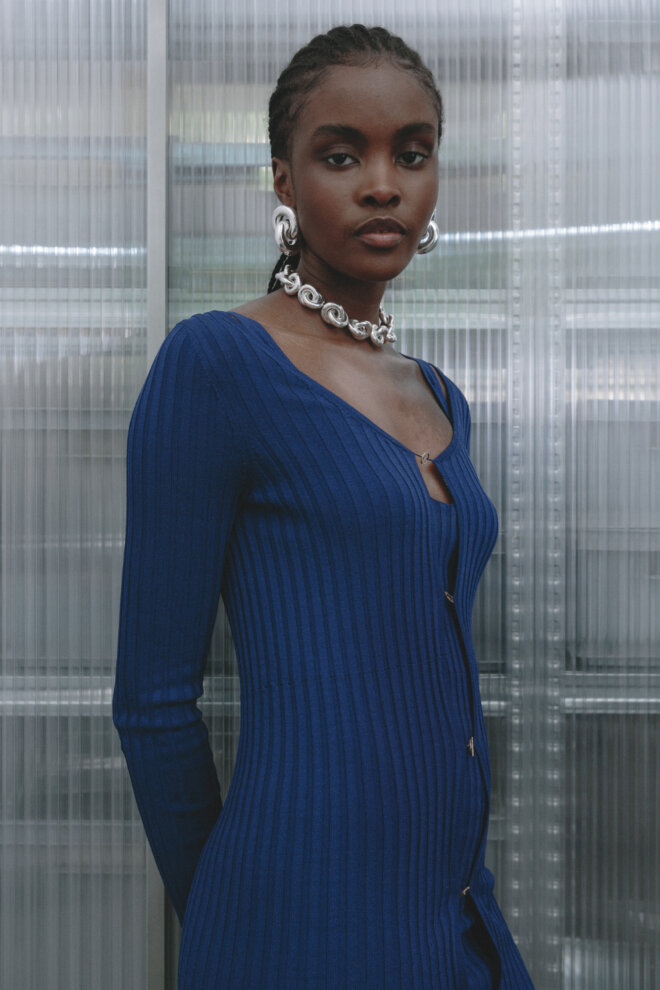 Silver Cumulus Chain and Earrings Uncommon Matters Classic Collection