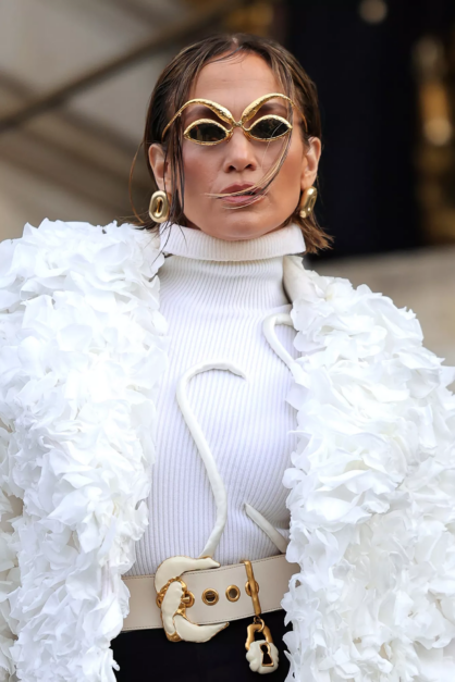 JLo wears uncommon matters jewelry at fashion week