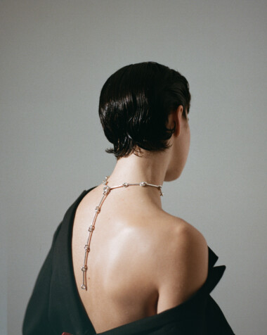 KCCH06 Drop Knot Collier model image 1