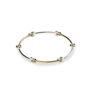KCCH07-AG-B Knot Infinity Collier product image 1