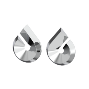 NFEA04-AG-S Carved Drop Clip Earring product render 1 copy